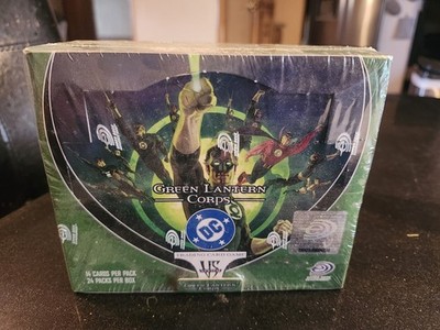 VS System DC Green Lantern Corps Booster Box 24 Packs Upper Deck New/Sealed