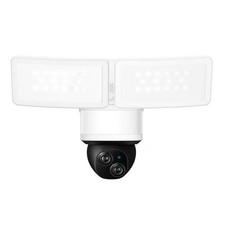 eufy Security E340 Floodlight Outdoor Pan  Tilt Dual Camera
