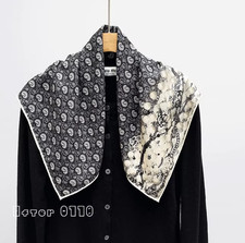 70 cashmere 30 silk aura cashew double side printed square Wrap shawl 25'' new