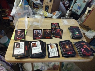 1991 Mega Metal Collectors Cards Packs 242 Total