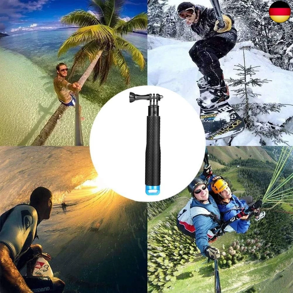 Homeet 49CM Erweiterbar ActionCam Selfie Stick Self Portrait Wasserdicht - Bild 4 von 4