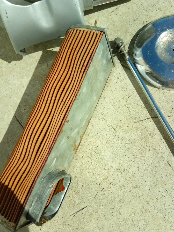 Yamaha Trailmaster 100 YL2C 1967 caja de aire y filtro Foto 3 de 4