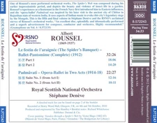 STÉPHANE DENEVE / ROYAL SCOTTISH NATIONAL ORCHESTRA ALBERT ROUSSEL: FESTIN DE L'