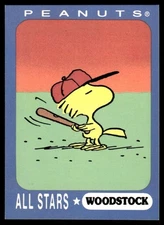 Woodstock 1990's Peanuts Ziploc Baseball Card #6 (NM)