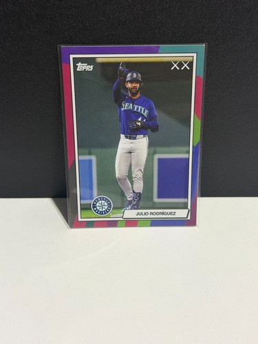 Julio Rodriguez #45 Seattle Mariners MLB Art Card 2026 Topps x KAWS | eBay