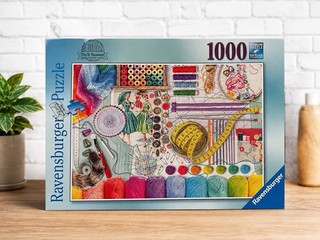 Ravensburger Needlework Travaux 1000pc Jigsaw Puzzle