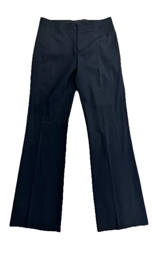 Gucci pantaloni eleganti donna neri vintage misto lana taglia 10 circa