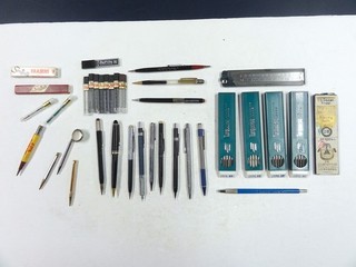 VINTAGE LOT ASSORTED MECHANICAL PENCILS PENTEL ZEBRA STAEDTLER MARS & LEADS VGC
