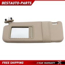 For 2007-2011 Toyota Camry Left Driver Side Sun Visor Sunshade Beige 74320-06800 For 2007-2011 Toyota Camry Left Driver Side Sun Visor Sunshade Beige 74320-06800
