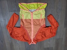 Stella McCartney Adidas Hooded Training Jacket Size XS Yellow Orange Athleisure