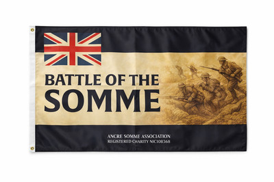 Schlacht an der Somme Gedenkflagge British GB UK British Commonwealth