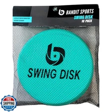 Bandit Sports Swing Disk Baseball Swing Trainer, Small Baseball Hitting Train