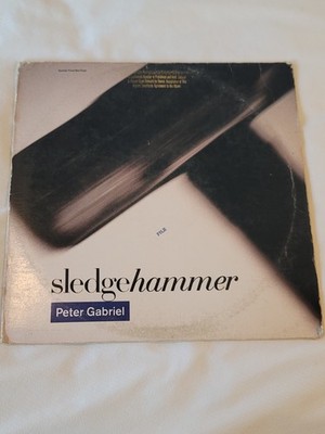 Peter Gabriel Sledgehammer RARE PROMO COPY 1986 12'' Maxi Single Dance Remix