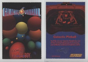 1995 Nintendo Power Virtual Boy Galactic Pinball 04xc
