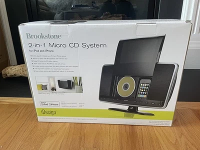 Brookstone Audio Player Docks & Mini Speakers for iPod Classic for