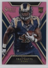 2014 Panini Select Rookies Fuchsia Prizm 71/199 Trey Watts #185 m6v