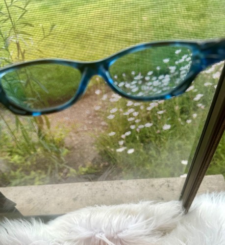 Oakley Fate Blue Tortoise mit blau-schwarzen Iridium Gläsern 03-759 - Bild 5 von 12