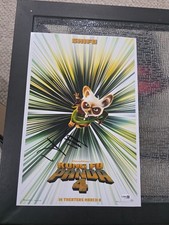 DUSTIN HOFFMAN SIGNED 'KUNG FU PANDA' 12x18 MOVIE POSTER  COA JSA