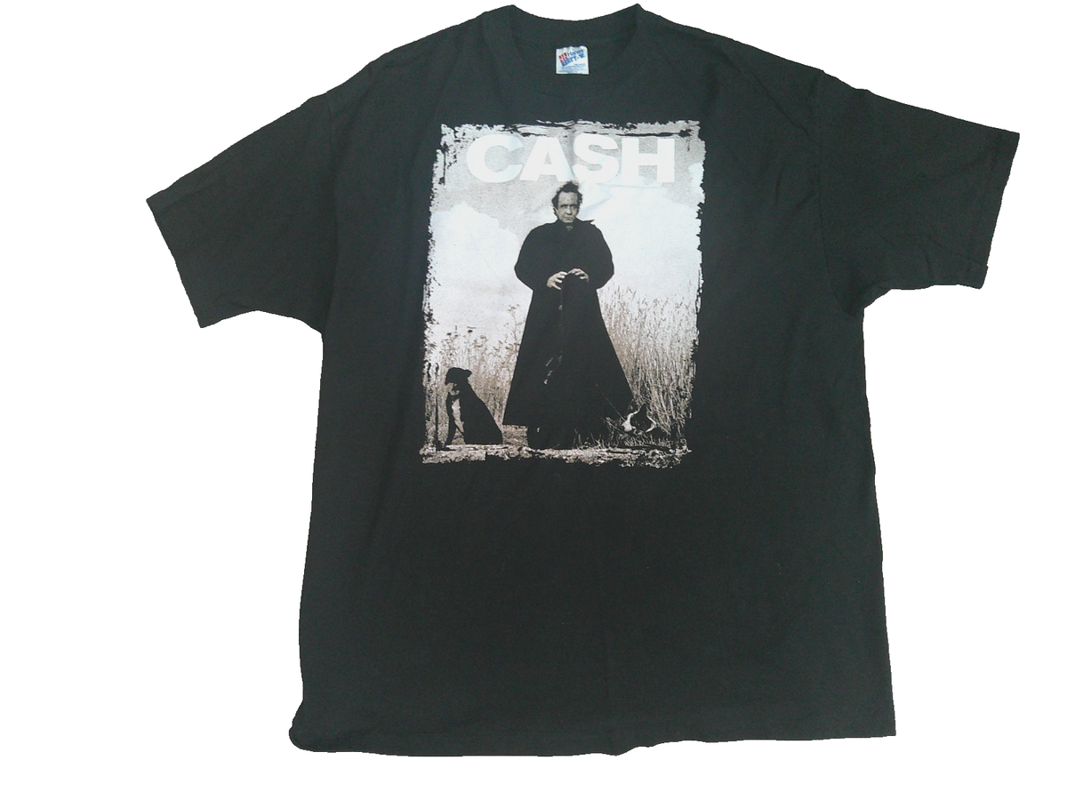Def jam ラガーシャツ 90s 00s Y2K RICK RUBIN Vintage 1994 Johnny Cash American Recordings T Shirt 2XL Def Jam