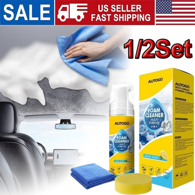 #ad #ad Multi Enzyme Foam CleanerAll Purpose Deep Cleaning Spray For CarKitchenSofa $8.99