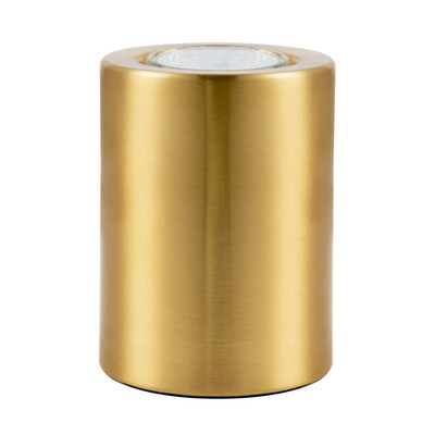 Kleine und moderne gebürstete Gold LED Tisch/Stehlampe Deckenfluter von Happy H...