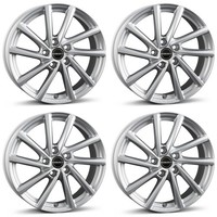 4 Borbet Felgen V 7.0X19 ET43 5X112 SIL FüR Cupra Ateca