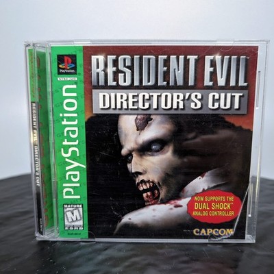 Resident Evil Director's Cut PS1 Greatest Hits CIB Tested+Working DualShock