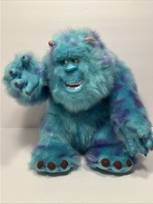 Monsters Inc Talking Animated 15  Sully Plush Disney Thinkway