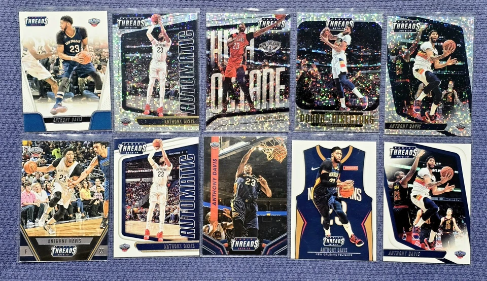 Anthony Davis LOT of 10 Cards ALL Cards Are MINT or BETTER Condition - Image 3 of 4