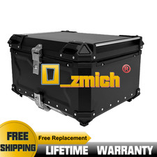 Bauletto Moto in Alluminio 80L Valigia 80 Litri Nera 100% Nuova
