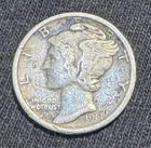 1917 S Mercury Dime Silver Circulated Business Strike Uncertified