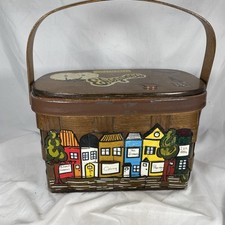 Caro Han Handmade Painted Vintage USA Lidded ...