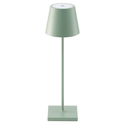 B-Ware Nuindie LED Akku Tischleuchte Außentischleuchte IP54 grün Sigor Tischlamp