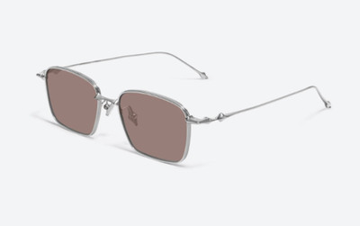Gentle Monster Aba 02(BR) Sunglasses Silver/Brown With Case New | eBay