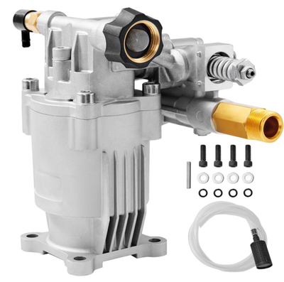 #ad 3400 Psi Pressure Washer Pump 3 4quot; Shaft Horizontal for Honda Briggs RYOBI Parts $63.80