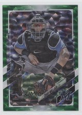 2021 Topps Green 266/499 Chad Wallach #593 02ri