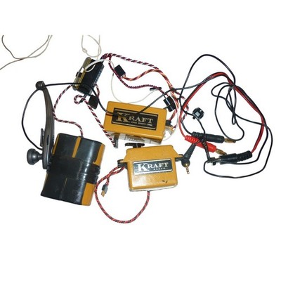 Vintage Kraft Series Seventy-Three RC Receiver & KPS-14 Servo Lot - 1973 USA