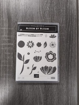 Stampin' Up BLOOM BY BLOOM 148820 Photopolymer Stamp Set Free Shipping 
