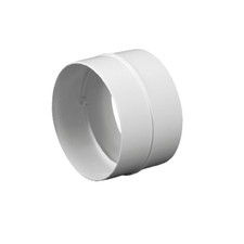 Round Ducting Pipe Connector 100mm / 4" Tube Joiner Coupler KO100-21