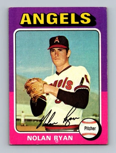1975 Topps #500 Nolan Ryan VG-VGEX Vintage HOF Baseball Card