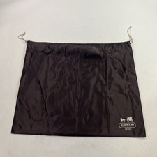 COACH Brown Drawstring Dust Cover Bag Protector Clean 23  X19  