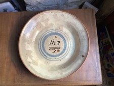antico piatto maiolica meridionale primi 900
