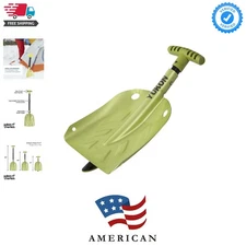 Lightweight Collapsible Snow Shovel - 13-inch Folding Design for Easy Storage