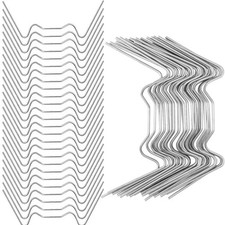 W Clips for Greenhouse Window Glass Panes Stainless Steel Wire Glazed Clip