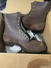 JK Boots Men's fire inlander-brown 12/5E