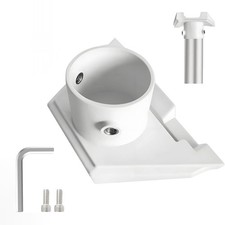 Starlink Mini Pipe Adapter, Pole Mount, for White