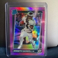 2021 Donruss Optic Kenneth Gainwell Rated Rookie Pink Prizm #P-267 Eagles