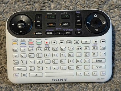 Sony NSG-MR1 Keyboard/Remote Control for NSZ-GT1 For Blu Ray Google Smart TV Box