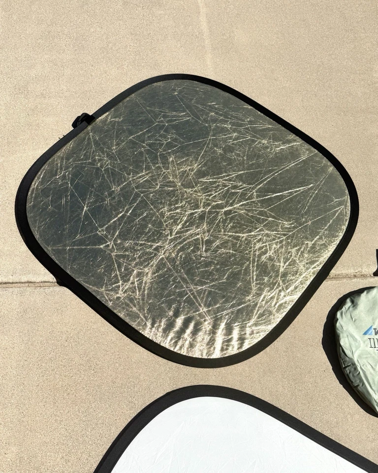 Westcott Illuminator Reflector 4-in-1 42 Inch Diffuser Kit White, Gold, Silver - Image 4 of 4