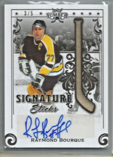 Raymond Bourque 2022 Leaf Lumber Autograph Game Used Stick #3/5